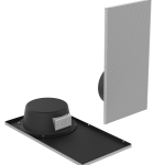 AtlasIED DT12 Drop Tile Speaker Package – 1' x 2' Ceiling Tile with Full Perforation