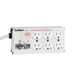 Tripp Lite Isobar Surge Protector Metal 6 Outlet 6' Cord 3330 Joules - surge protector