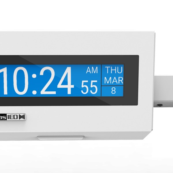AtlasIED IP-DDS PoE+ Dual-Sided LCD Endpoint with LED Flasher